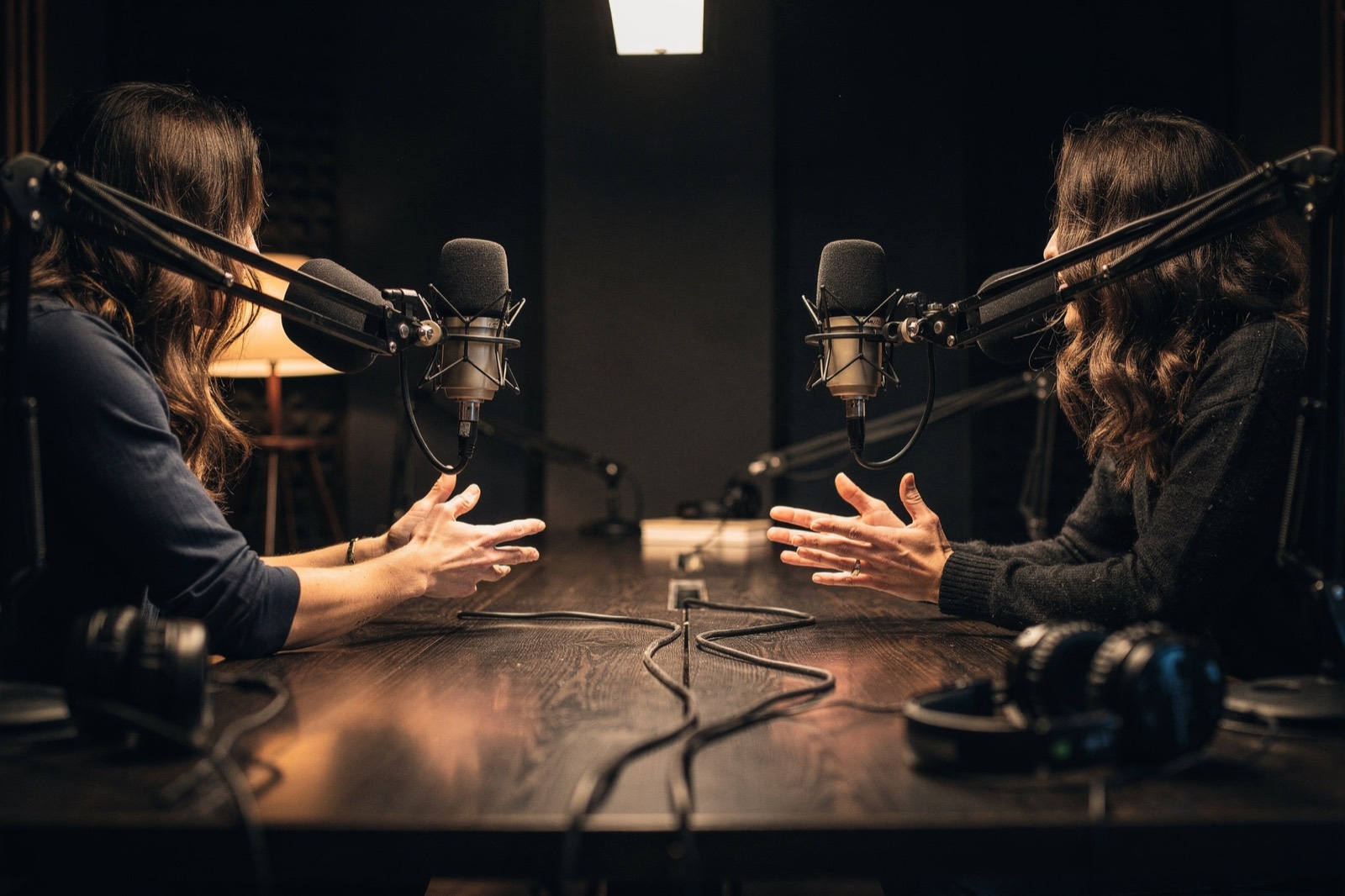 The Guest Chair — Two people and a table