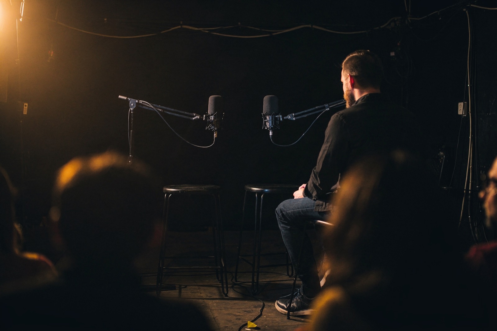 Live — Recorded in a room with people in it